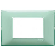 14653.44 Placca 3 Moduli Reflex Menta Plana