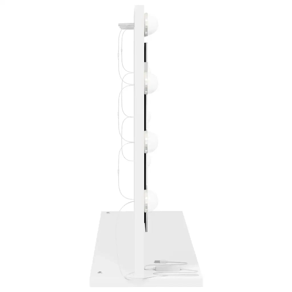 Specchio da Vanit¨¤ Rettangolare Bianco 60 x 45 x 18 cm