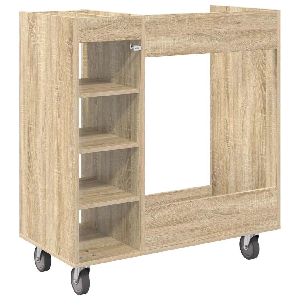 Armadio per Golf con ruota Rovere Sonoma 90 x 45 x 98 cm CFW5692480