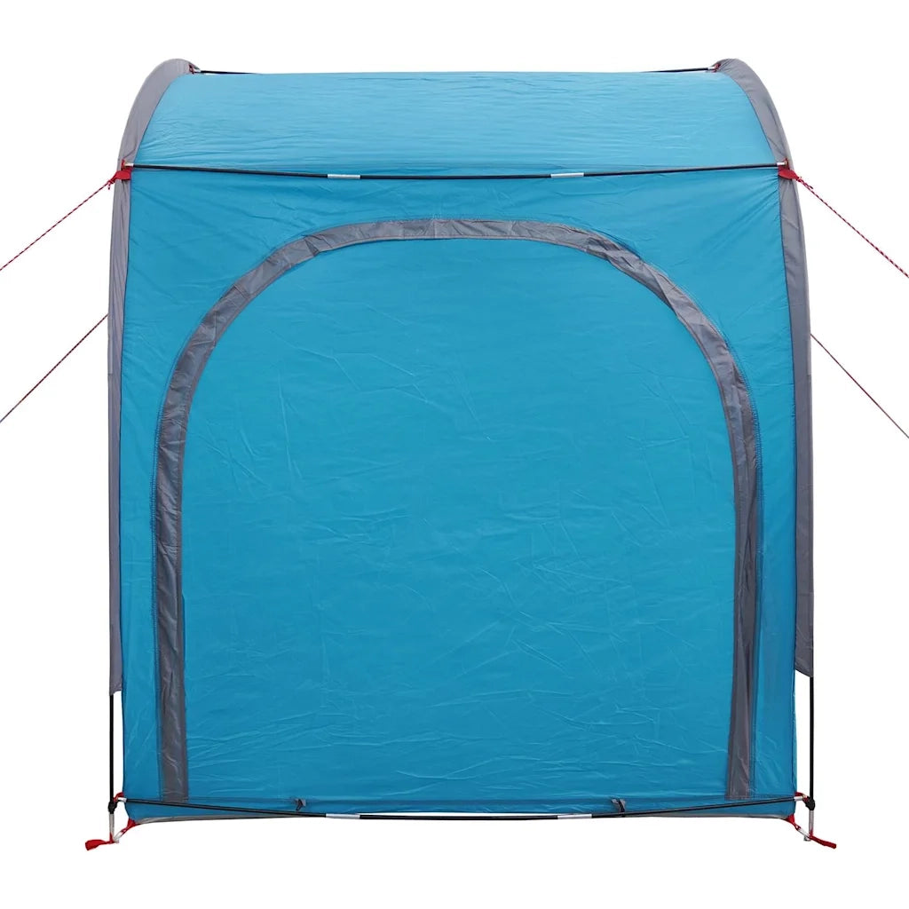 Tenda porta biciclette con tetto Blu 218 x 156 x 180 cm