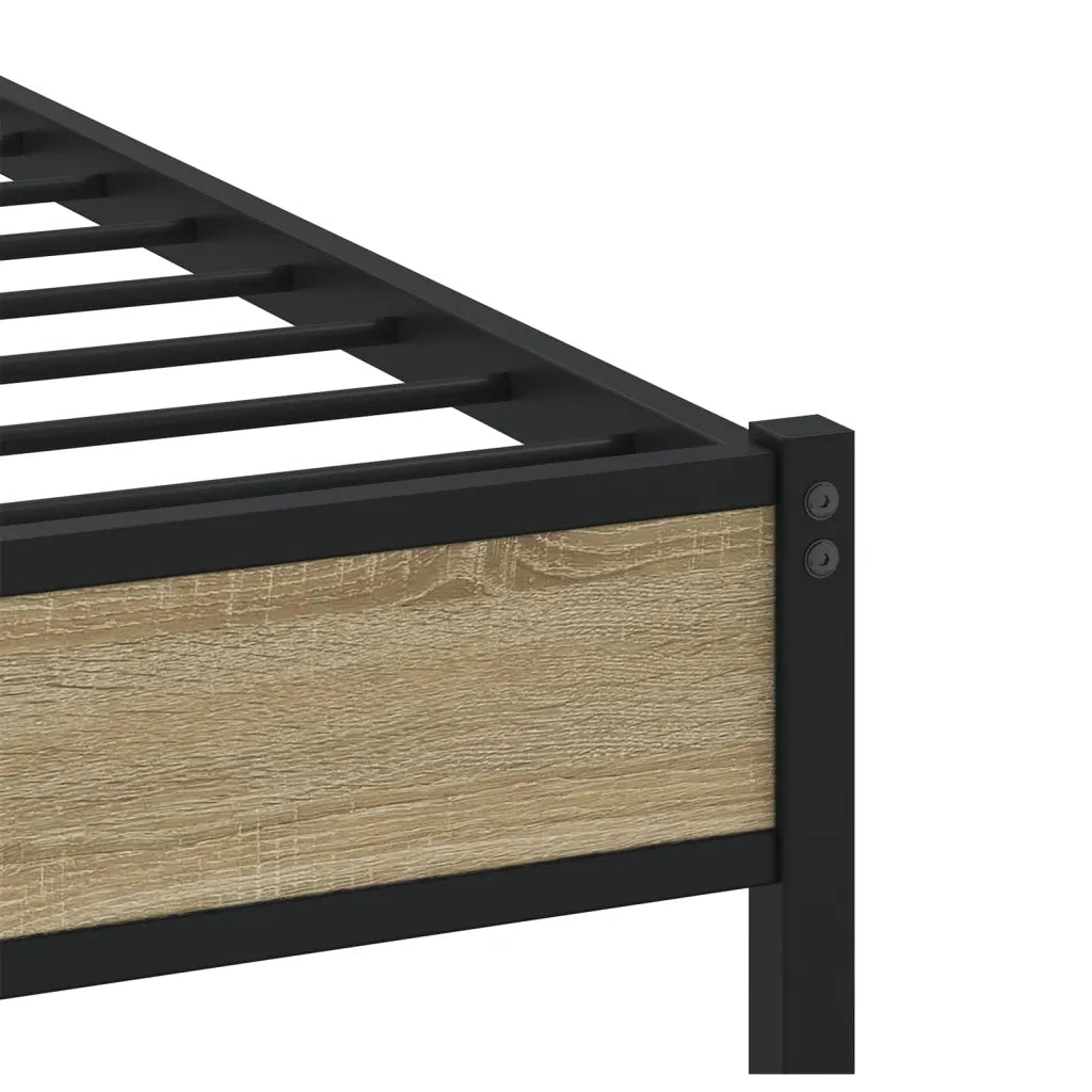 Giroletto senza Materasso Rovere Sonoma 90x190 cm in Truciolato 4017246