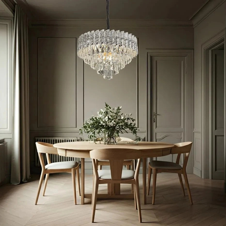 Lampada Cristal G055-cp 50cm Chrome