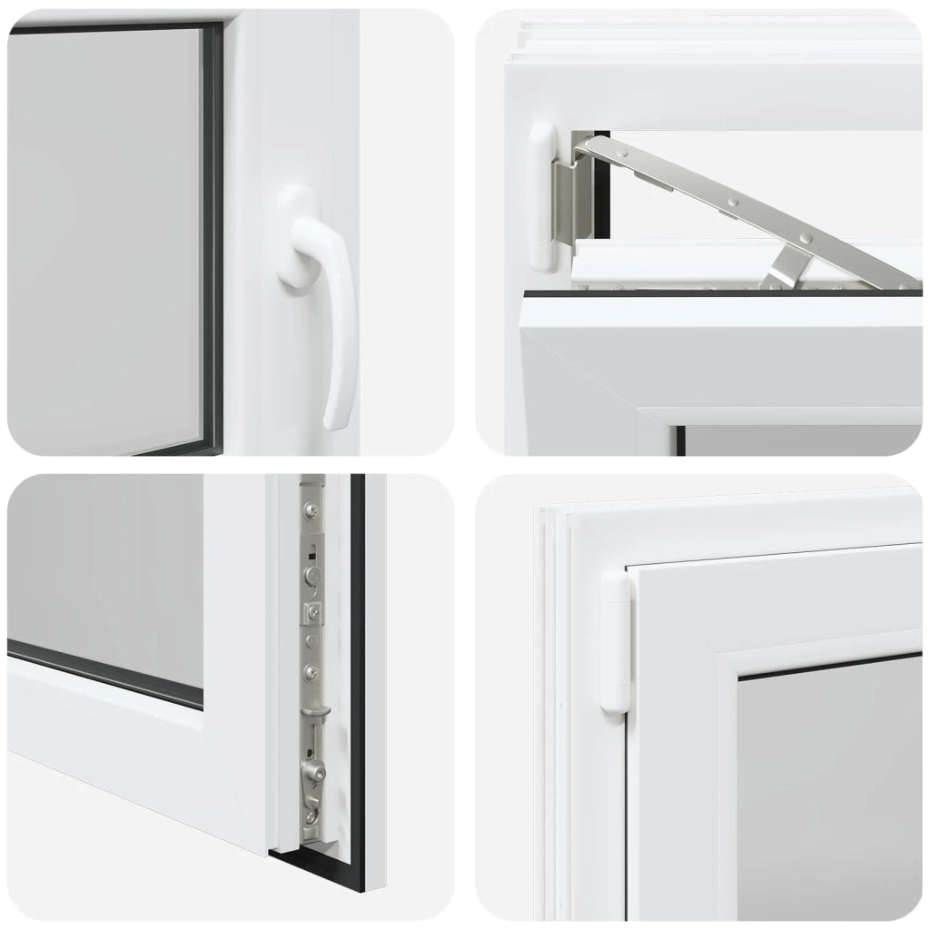 Finestra per Soffitta RISOR 100 x 55 cm PVC e Vetro 42047931