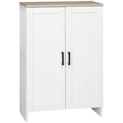 Armadio bianco con ante e ripiani regolabili ¨C Minimal ¨C 60x30x90 cm
