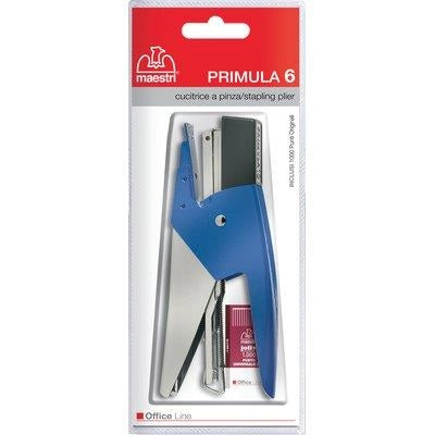 CUCITRICE A PINZA PRIMULA 6 ROMA  VERNICIATA + PUNTI OMAGGIO