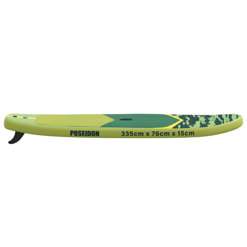 Tavola da Paddle Gonfiabile POSEIDON Verde 335 x 76 x 15 cm PVC 42039119