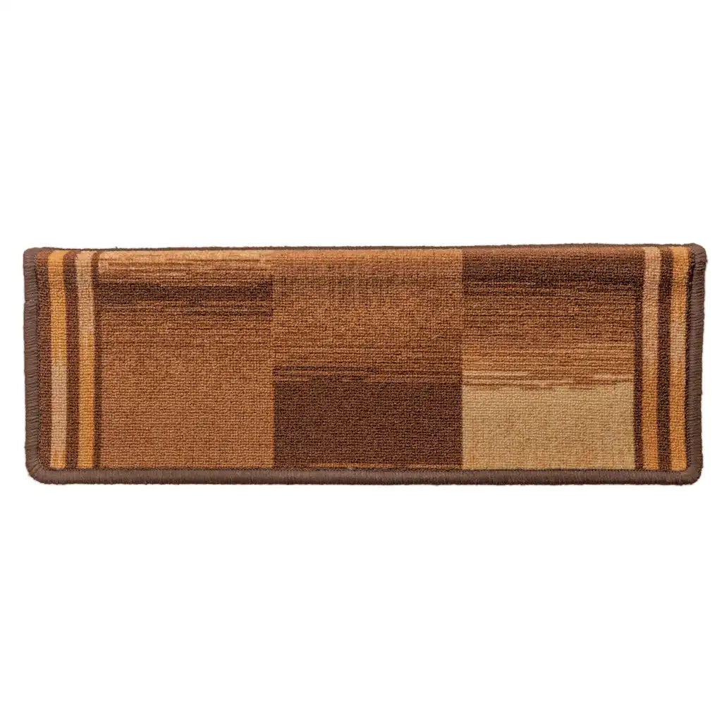 Tappetini per Scale Autoadesivi 10 pz | Gradini per Scale 65x21x4 cm Marroni