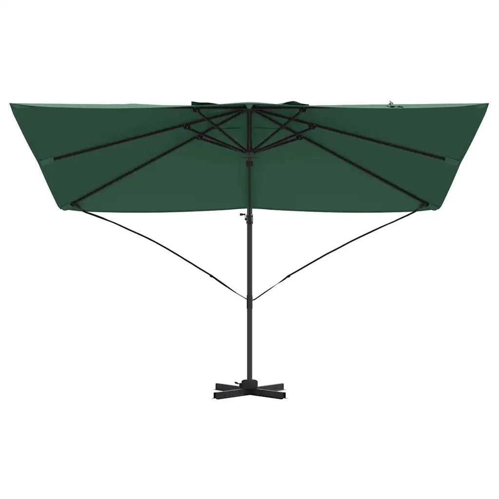 Ombrellone Verde 351 x 250 x 260 cm Poliestere e Alluminio 42003344