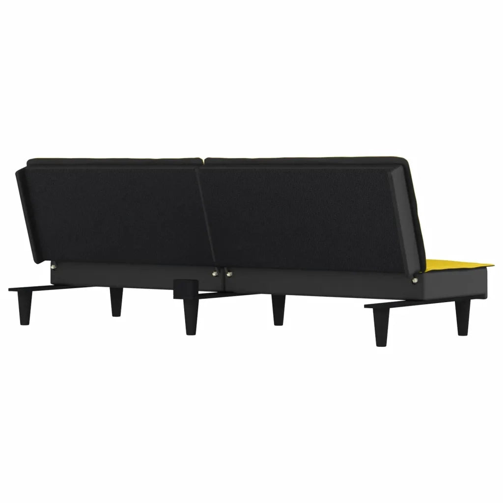 Divano letto | Sof¨¤ letto | Letto singolo Giallo Chiaro in Tessuto