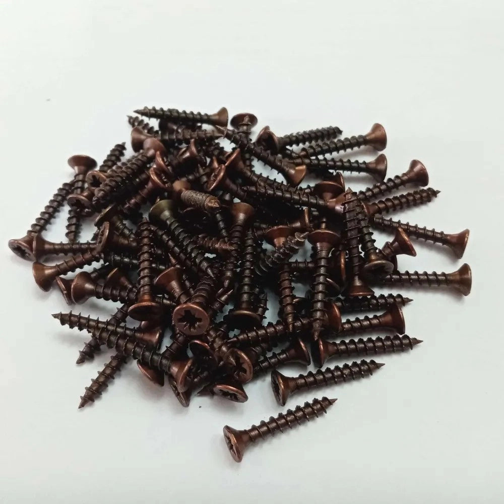 Vite 5,0x30mm - 50pz tps testa conica bronzata per legno truciolare