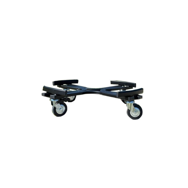 Carrello Porta Piante Linea Heavy Diam 55 Nero Tecnokit