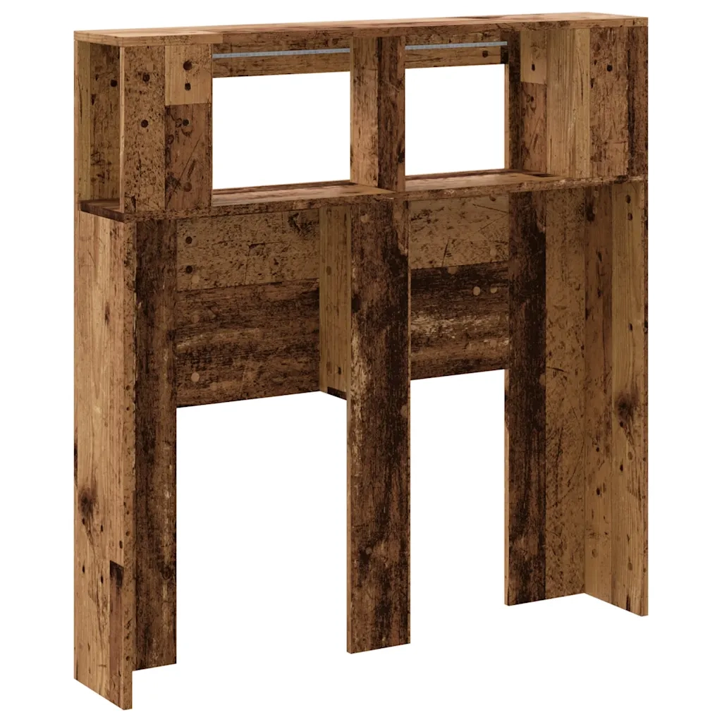 Testiera | Testata LED Legno Antico 100x18,5x103,5 cm Legno Multistrato
