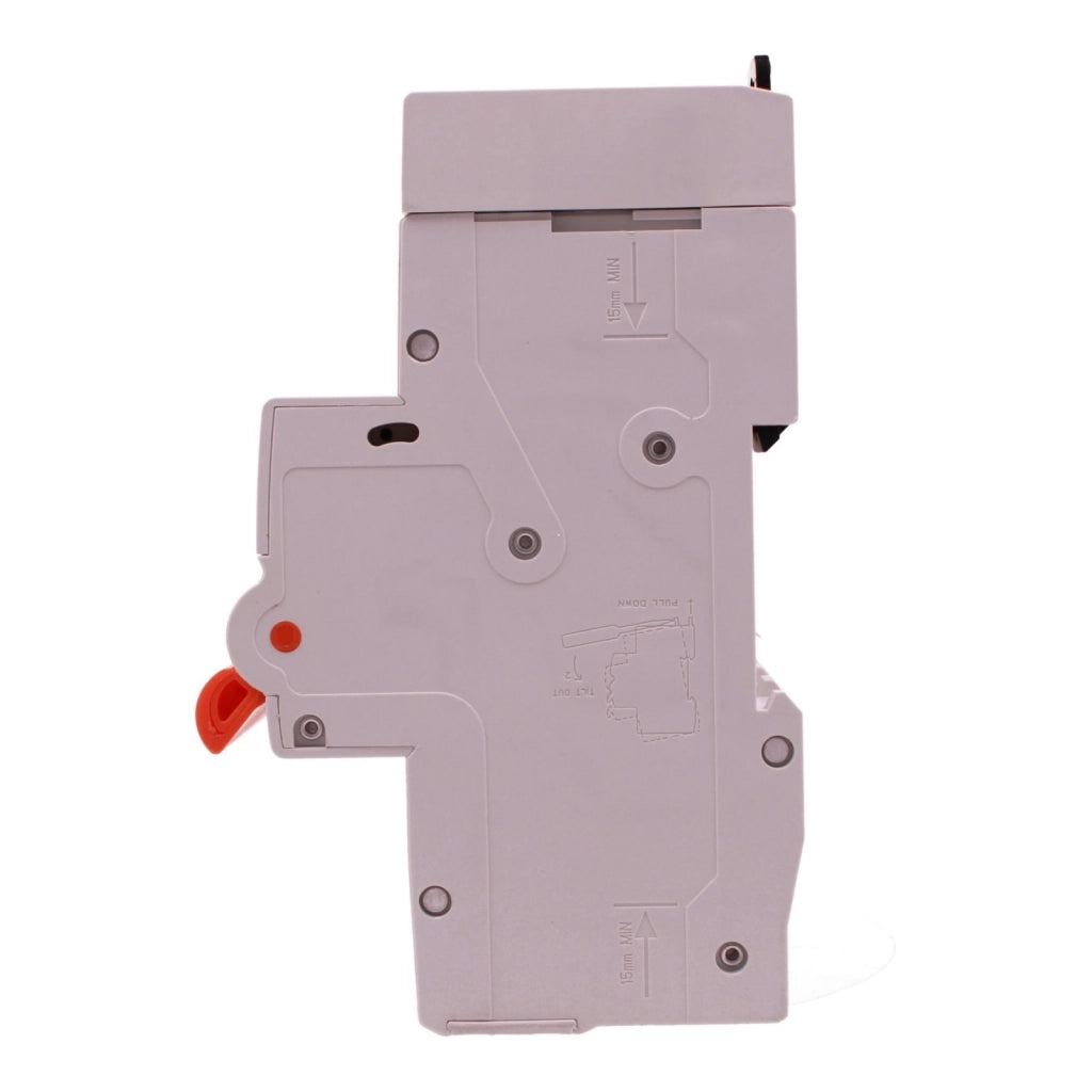 Interruttore Differenziale Magnetotermico Connesso, RCBO WiFi 3P+N con Riarmo Automatico e Display, Tipo A Curva C 30-500mA Regolabile Icu 10kA, 380V 6M, App Tuya con Misure: Corrente Residua, Intensità, Potenza, Tensione, Temperatura, Consumo GYRC-ZN02L