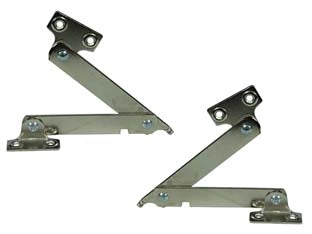 ASTA SNODATA CON FERMO- - cm.25 SX - 8 pezzi
