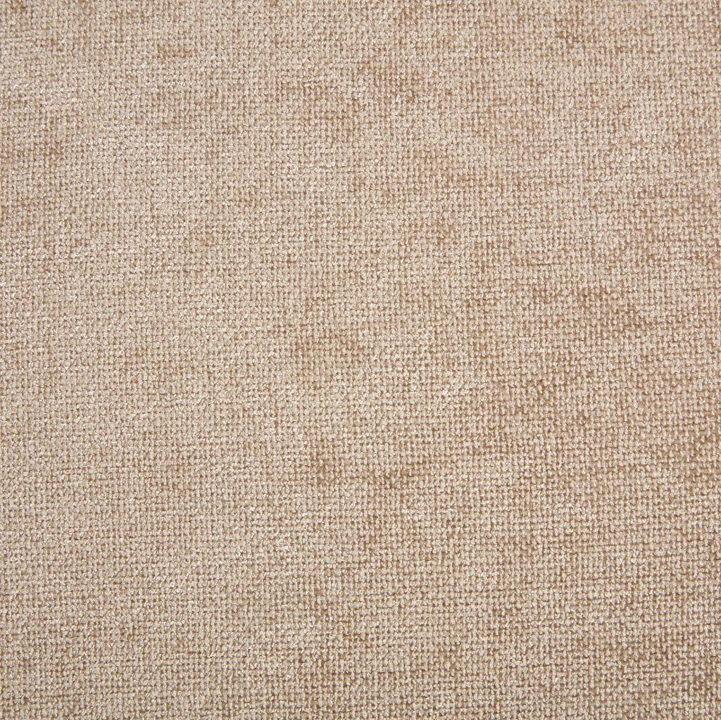 Sedia da pranzo imbottita in tessuto kaki con gambe in legno massello; 54;5x47x77 cm
