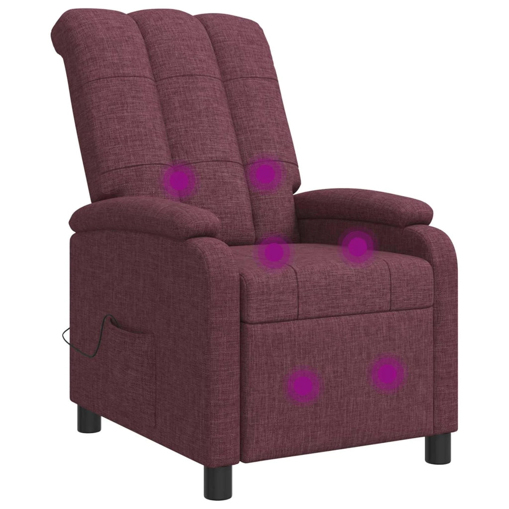 Poltrona Massaggiante Viola Tessuto 42034980