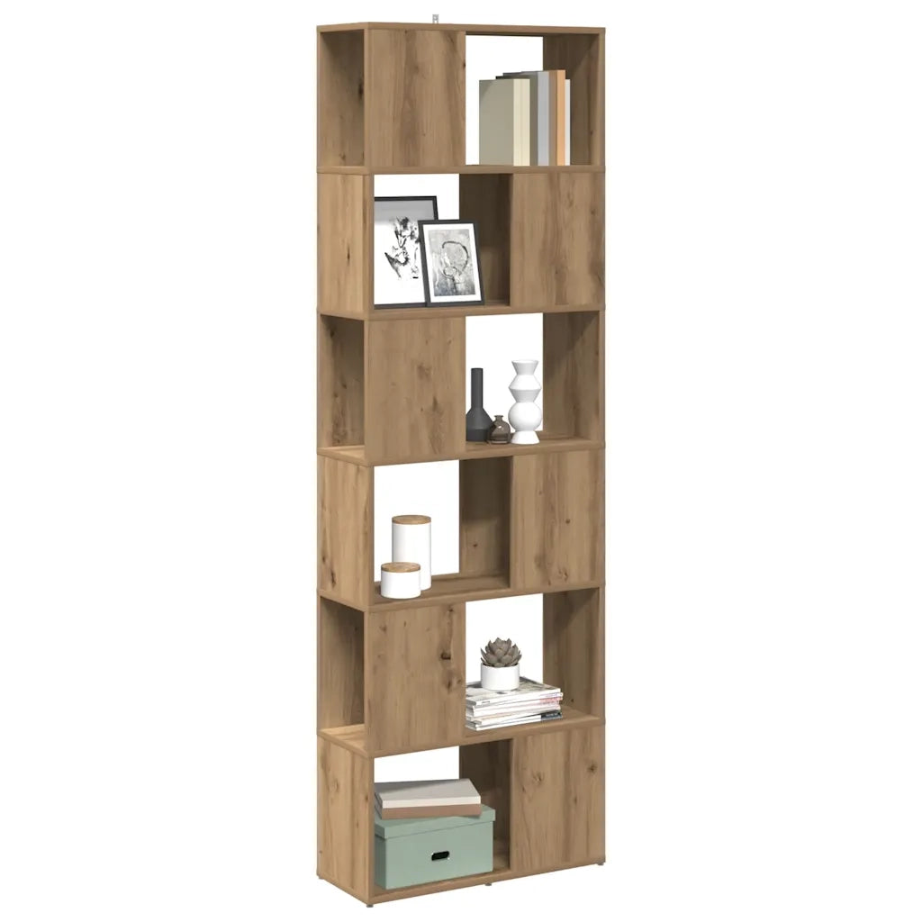 Libreria/Divisorio Stanza Rovere Artigianale 60x24x186 cm 856731