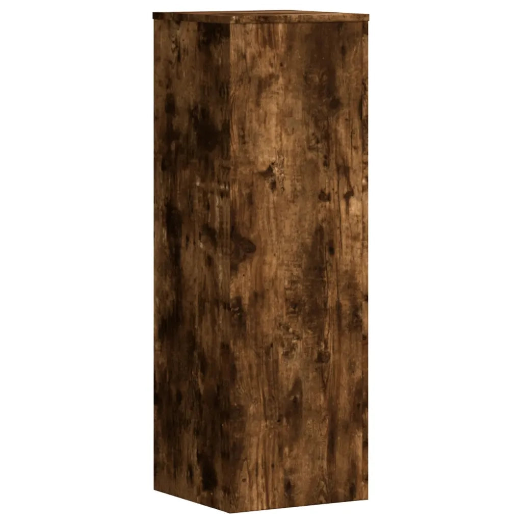 Supporti per piante | Sostegno per piante 2 pz Rovere 33x33x100 cm Legno Multistrato