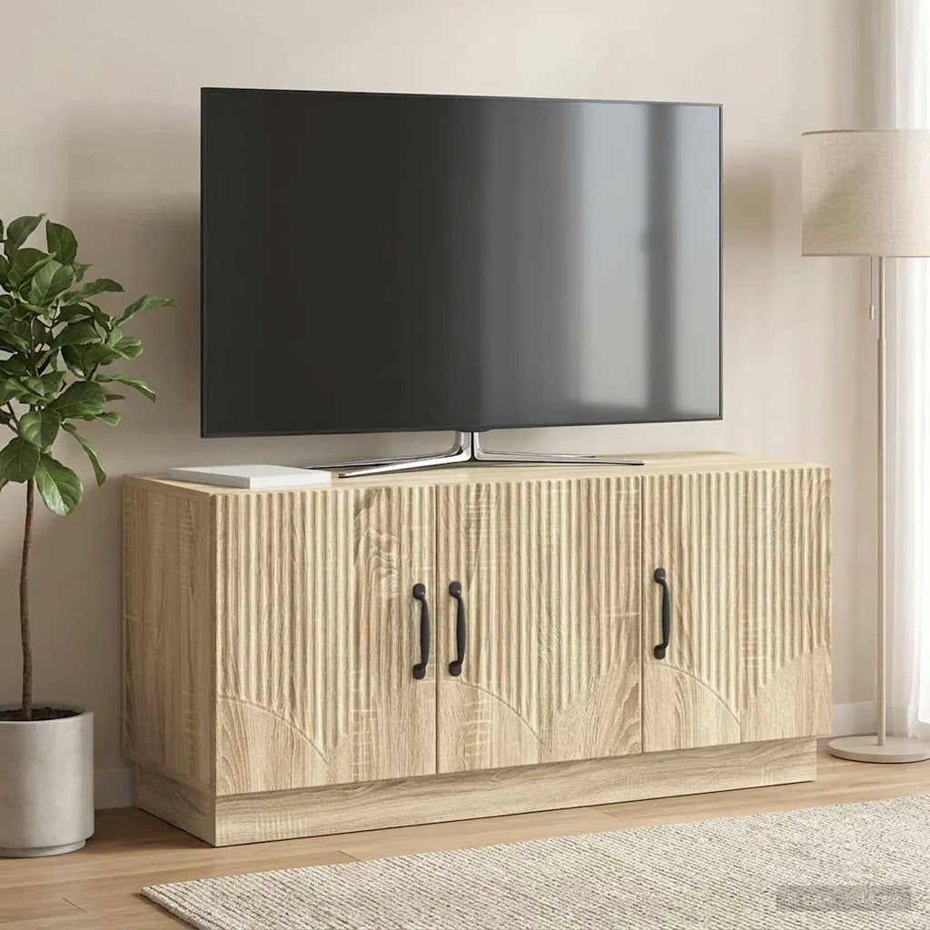 Mobile TV Rovere Sonoma 99 x 34,5 x 47 cm Legno ingegnerizzato