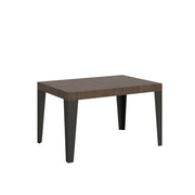 Tavolo Allungabile 120-224x90x77 cm Flame Noce Telaio Antracite