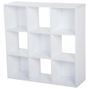 LIBRERIA 9 SCOMPARTI A CUBO 91.5X29.5X91.5CM BIANCA