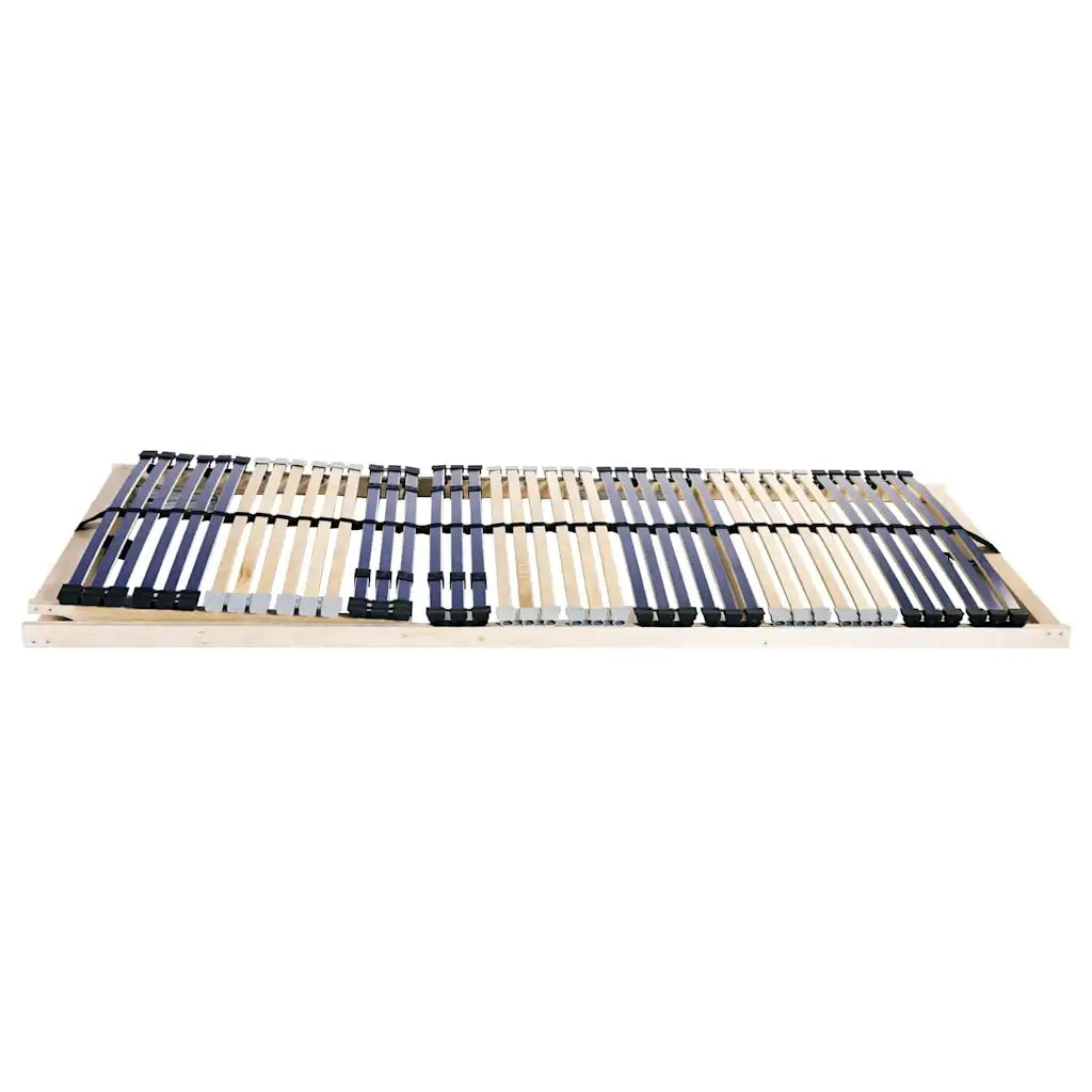 Base a doghe Marrone 70 x 190 cm Legno massello di faggio 42015256