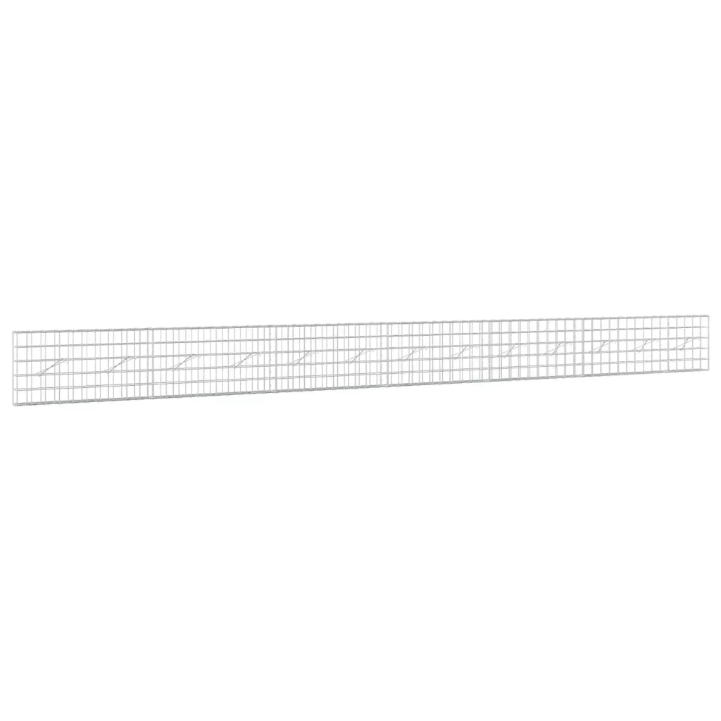 Gabione con Filo da 3,5 mm e Rete da 10x10 cm 650x10x50 cm 3462991