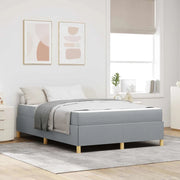 Struttura del letto Grigio chiaro 160 x 200 cm Tessuto 3398948