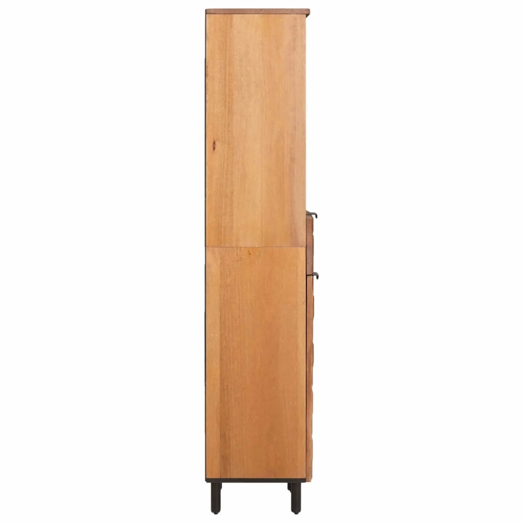 Mobile da Bagno | Armadio da bagno con lo scaffale Marrone 38 x 33 x 160 cm