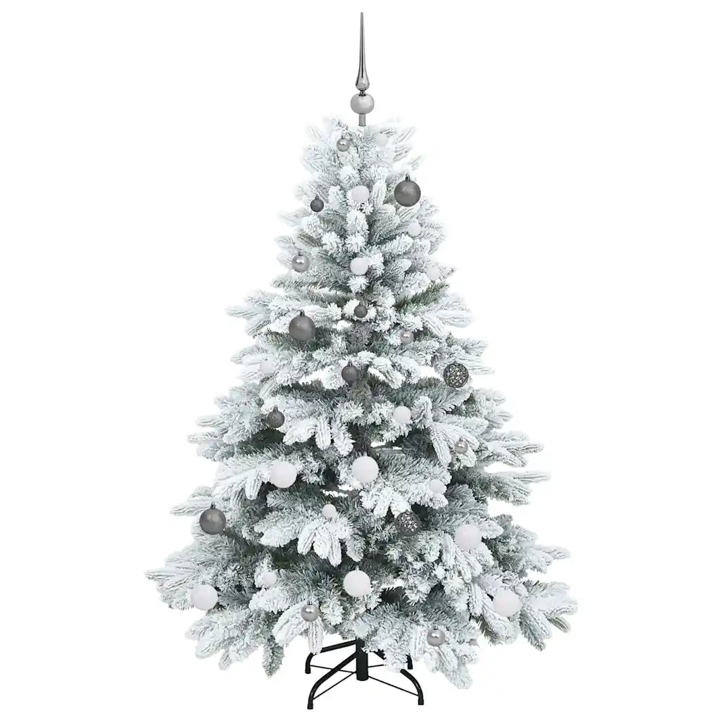 Albero di Natale artificiale con 150 LED Bianco 150 cm PE e PVC 3397600