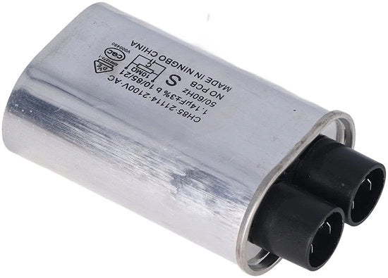 Corona d'oro - Magnetron Condensatore - Verricambiamento Magnetron Universale - Duraturo - 1,14uF - Ideale per Magnetron - Tensione di alta tensione 2100V - Forma compatta
