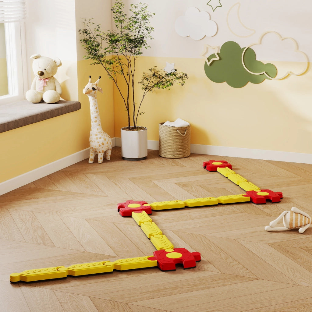 Set Gioco Equilibrio per Bambini ¨C Minimal ¨C Giallo e Rosso