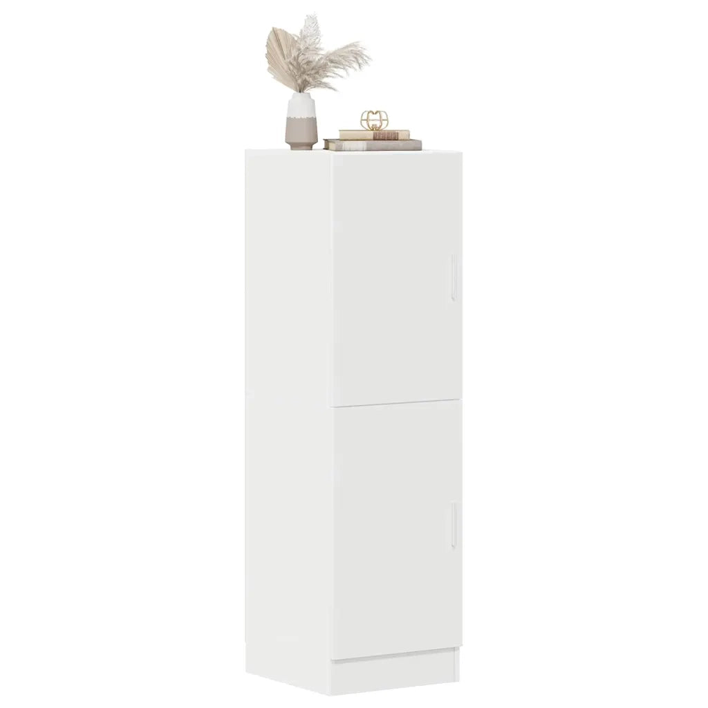 Mobile da Cucina Bianco 38x41,5x131,5 cm in Legno Multistrato 860112