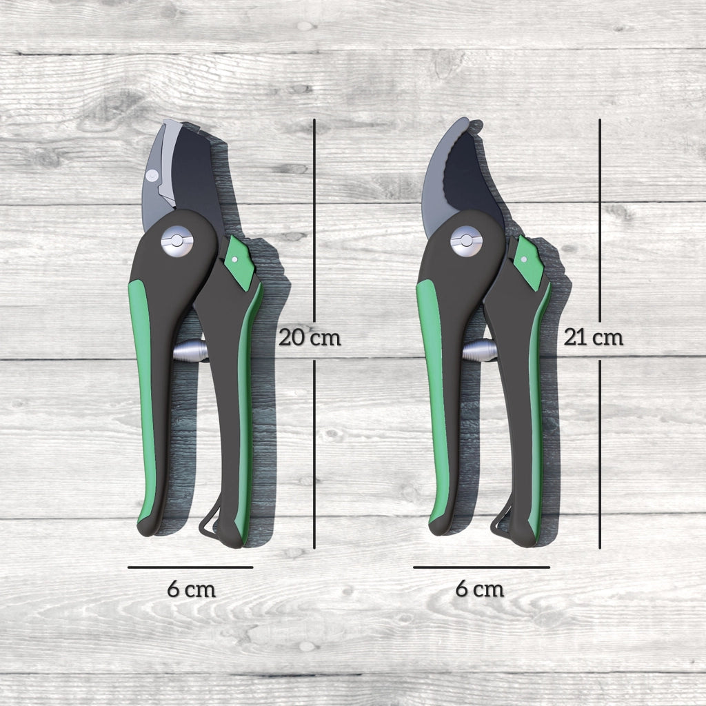 Set Giardinaggio 2 Pezzi ¨C Minimal ¨C Verde e Nero