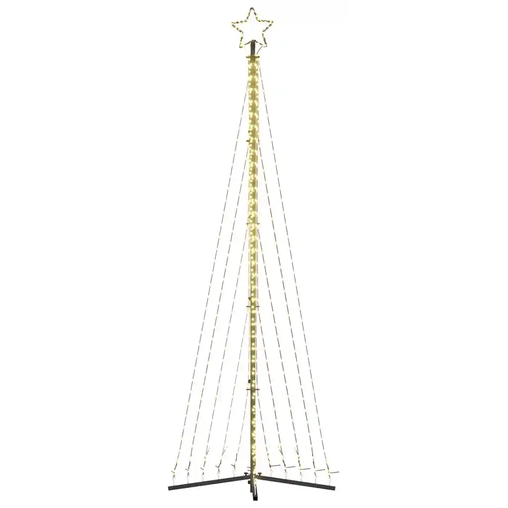 Albero di Natale a LED 495 LED Bianco Caldo 300,5 cm 4016436