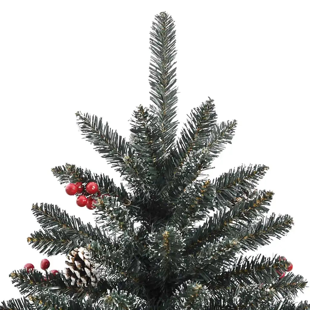 Albero di Natale artificiale con 300 LED Verde 210 cm 3395897