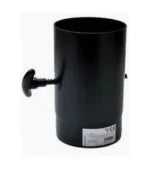 Serie arredo 20 10 nero tubo con valvola d.130