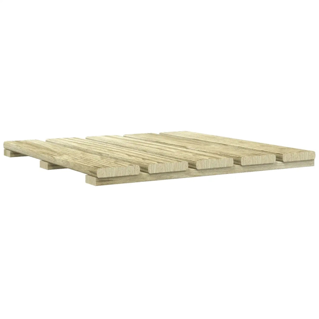 Piastrella per Decking 6 pcs Verde 50 x 50 cm 42046709