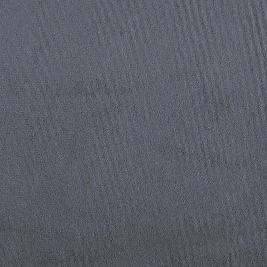 Letto da Giorno Grigio Scuro 90x200 cm in Velluto 354059