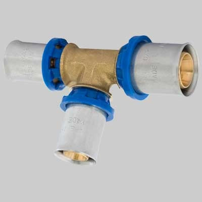 RACCORDO A TEE RIDOTTO APE PRESS  32 x 20 x 32     APE RACCORDERIE