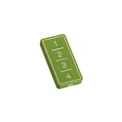 TRASMETTITORE COPIATORE MULTIFREQUENZA 4CH LIME GREEN B&B FACILE MF F0-TX4-FV-MF