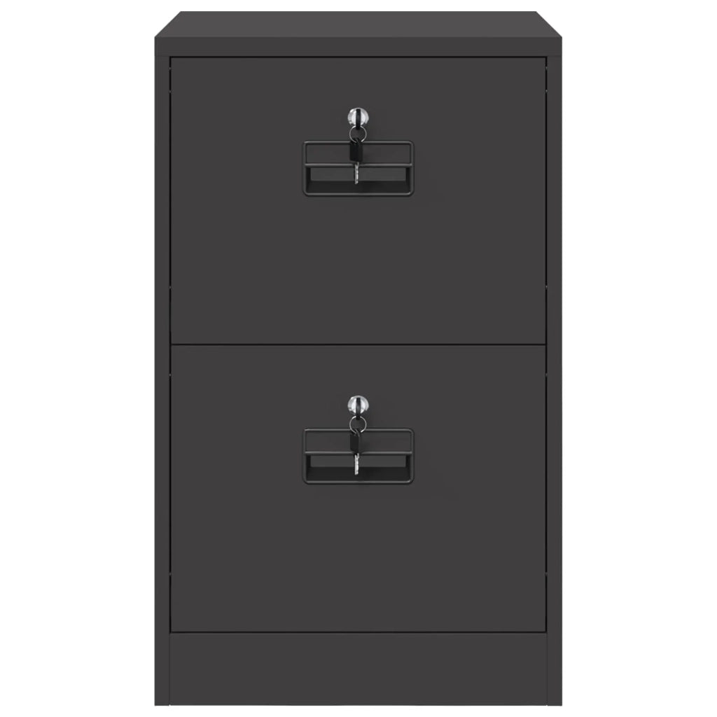 Armadio per File con cassetto Nero 45,5 x 42 x 74,5 cm CFW4475026