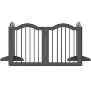 Cancello per Cani ¨C Minimal ¨C Nero 208x29.5x61 cm