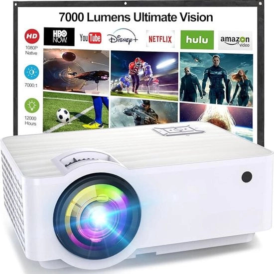 Proiettore Mini - 1080P - HDMI - LED