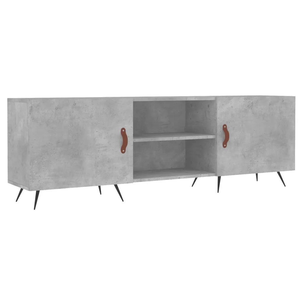 Mobile TV | Armadietto TV | Mobile Porta TV Grigio Cemento 150x30x50cm in Legno Multistrato