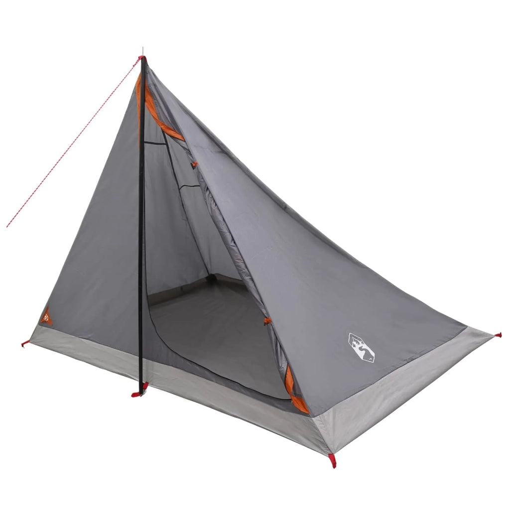 Tenda da backpacking Grigio e arancione 4 persone