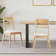 Sedie da pranzo 2 pcs Naturale 43 x 54 x 89 cm 42020440