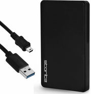 Disco Rigida Esterna Portatile 1 TB - Ultra Compatta e Compatibile con PC, Mac, Laptop e Desktop