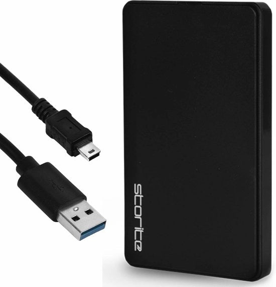 Disco Rigida Esterna Portatile 1 TB - Ultra Compatta e Compatibile con PC, Mac, Laptop e Desktop