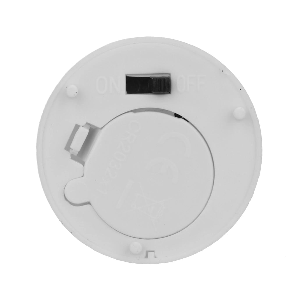 Set di 12 candele LED decorative atmosfera accogliente 4,5 x 4 cm finitura opaca in PP bianco 13_0014649